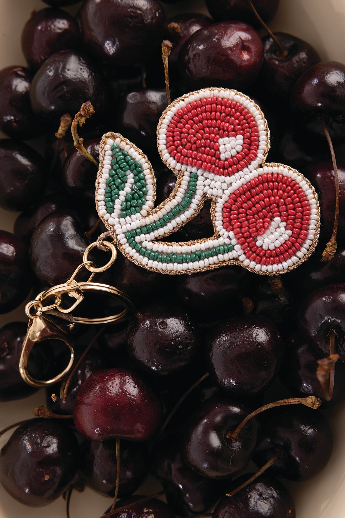 Beaded Bag Charm