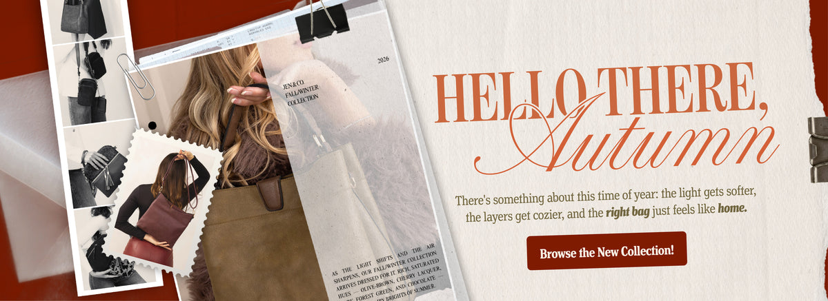 Jen & Co. Fall Drop Desktop Banner