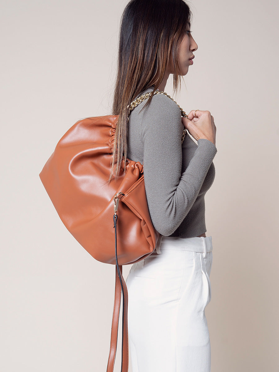 Stassi Vegan Slouchy Tote - Jen & Co. vegan handbag
