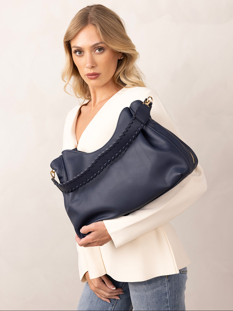Grace Vegan Whipstitch Tote