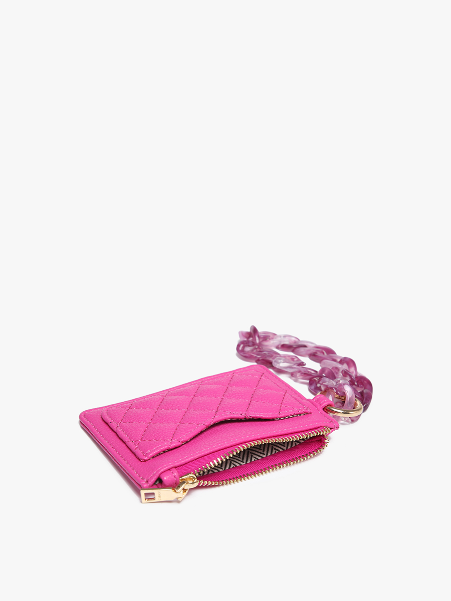 Rhodes Vegan Quilted Bangle - Jen & Co. vegan handbag