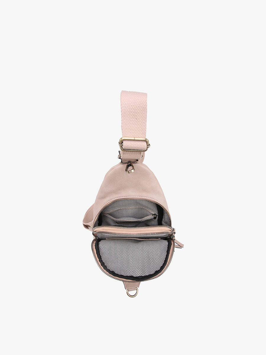 Nikki Vegan Micro Straw Sling Bag