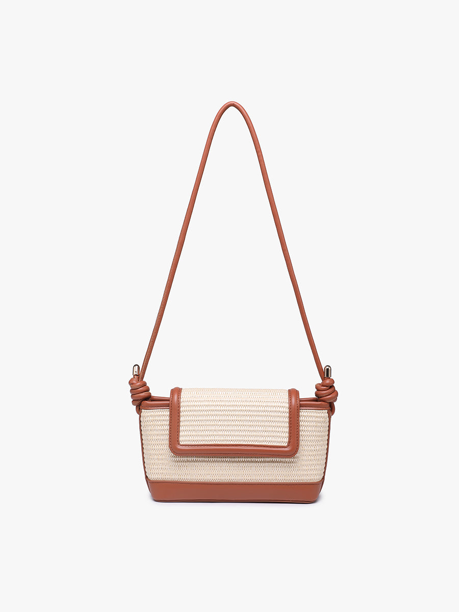 Oaklynn Vegan Straw Crossbody