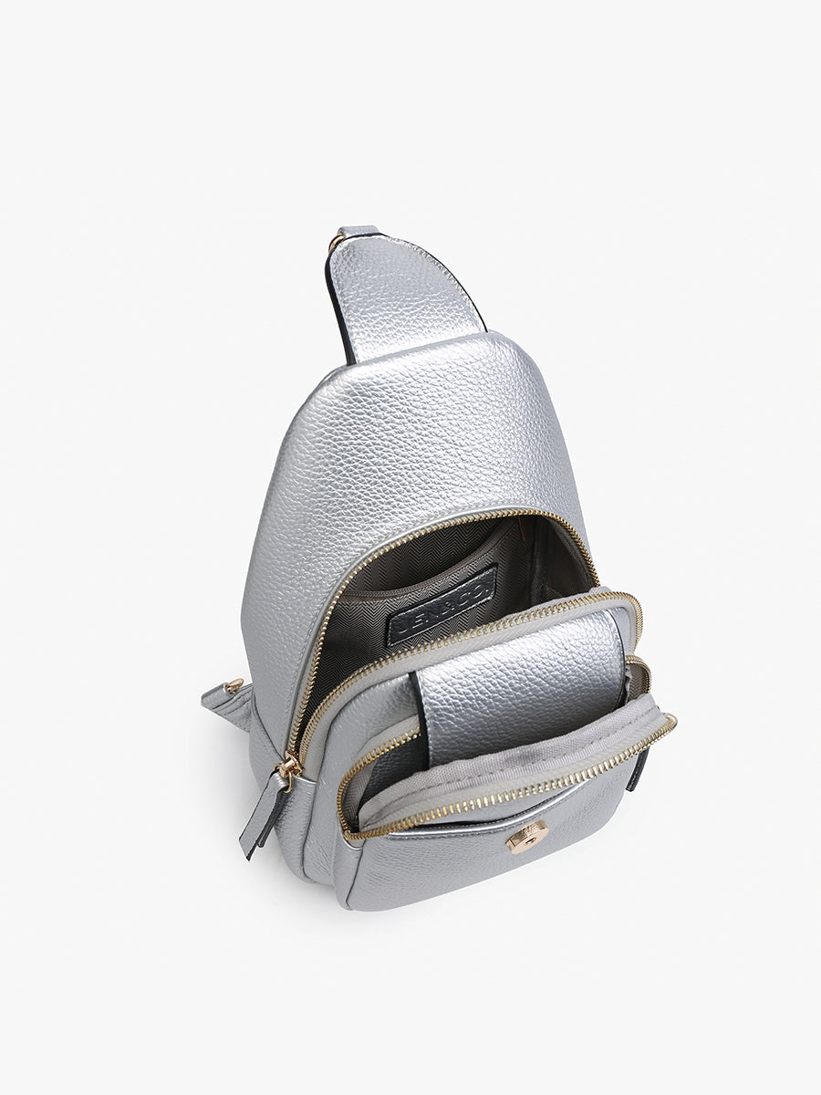 Sophia Vegan Sling Bag - Jen & Co. vegan handbag