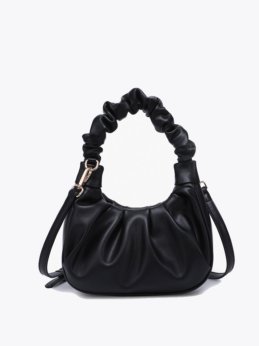 Berkley Vegan Shoulder Bag Black - Jen & Co. vegan handbag