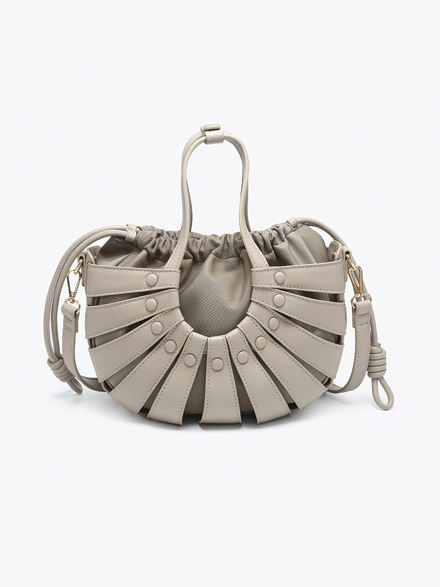 Lorraine Vegan Bucket Bag - Jen & Co. vegan handbag