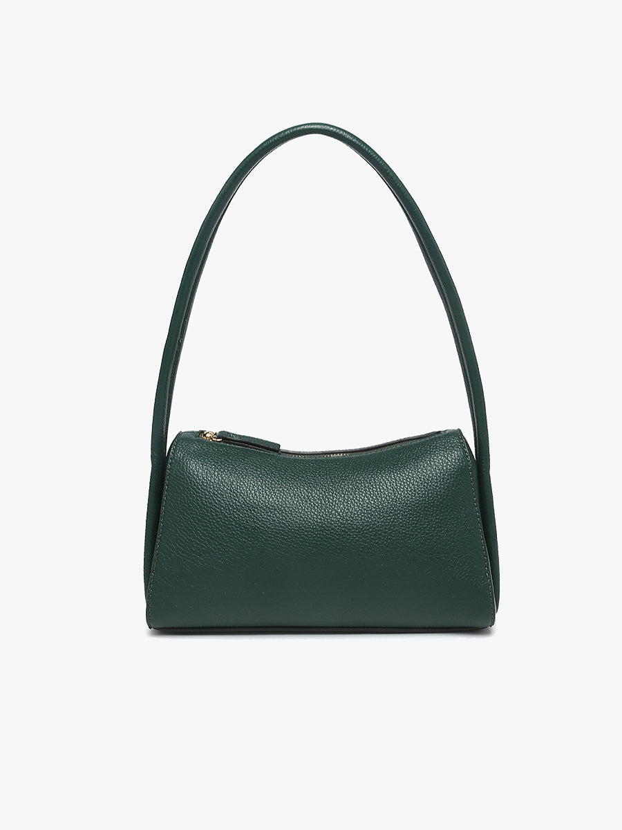 Leona Vegan Shoulder Bag Forest Green - Jen & Co. vegan handbag
