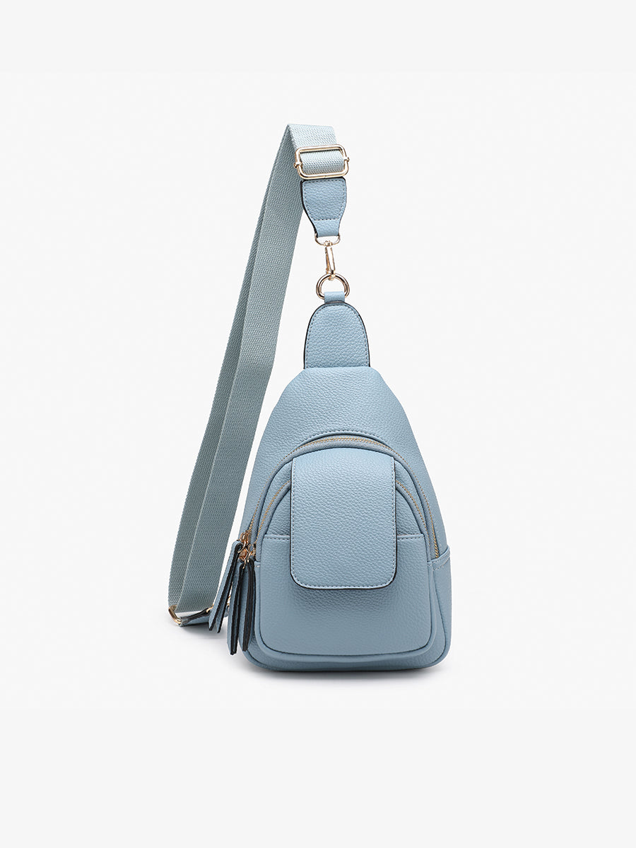 Sophia Vegan Sling Bag - Jen & Co. vegan handbag