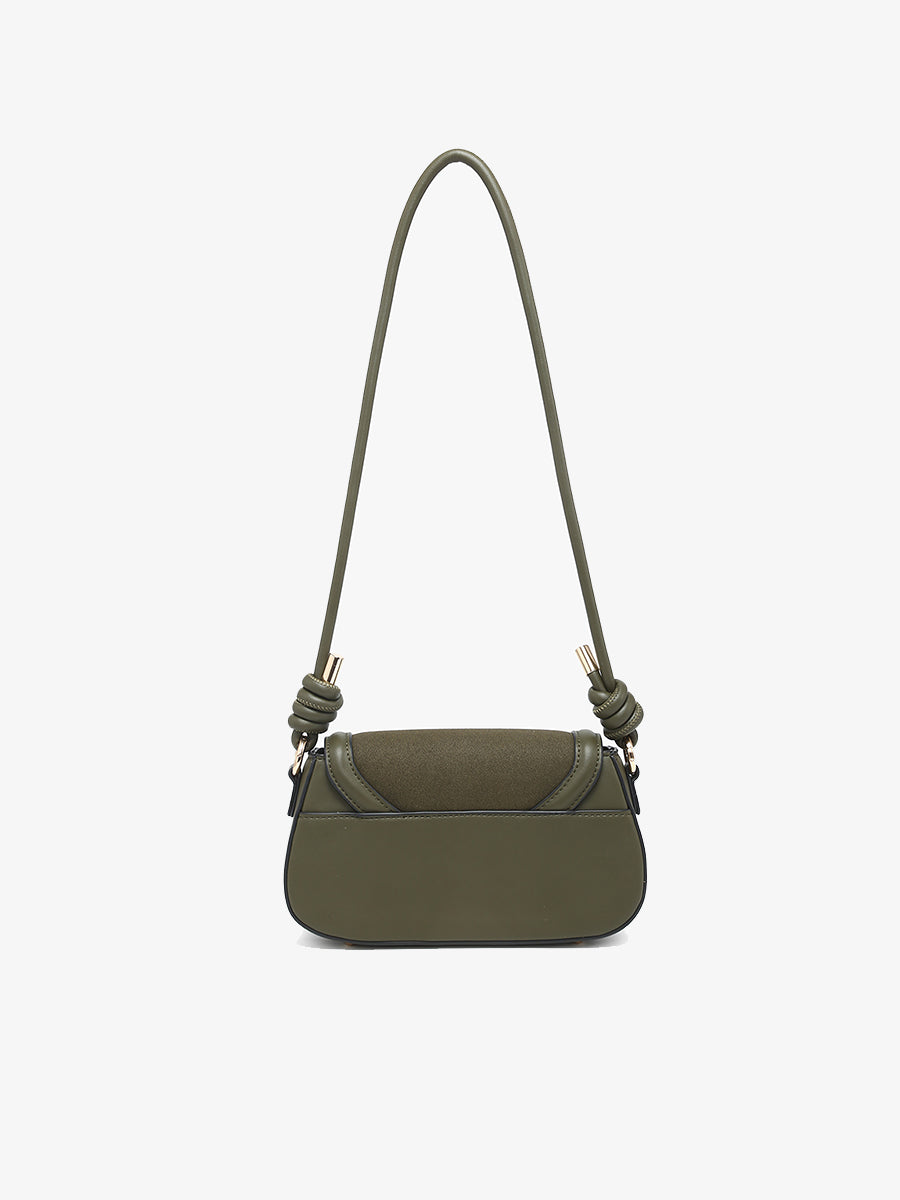 Marina Suede Crossbody - Jen & Co. vegan handbag