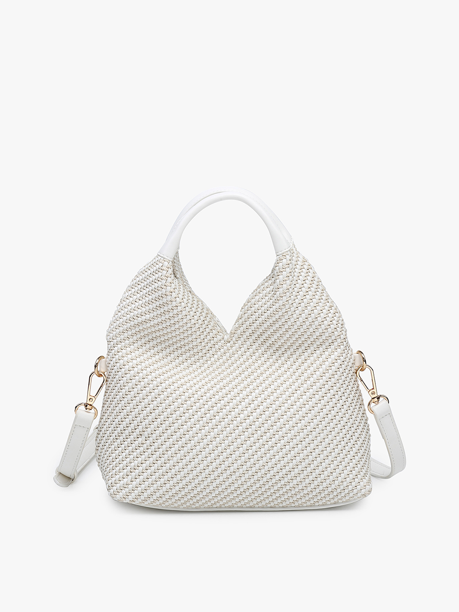 Cecily Vegan Woven Hobo