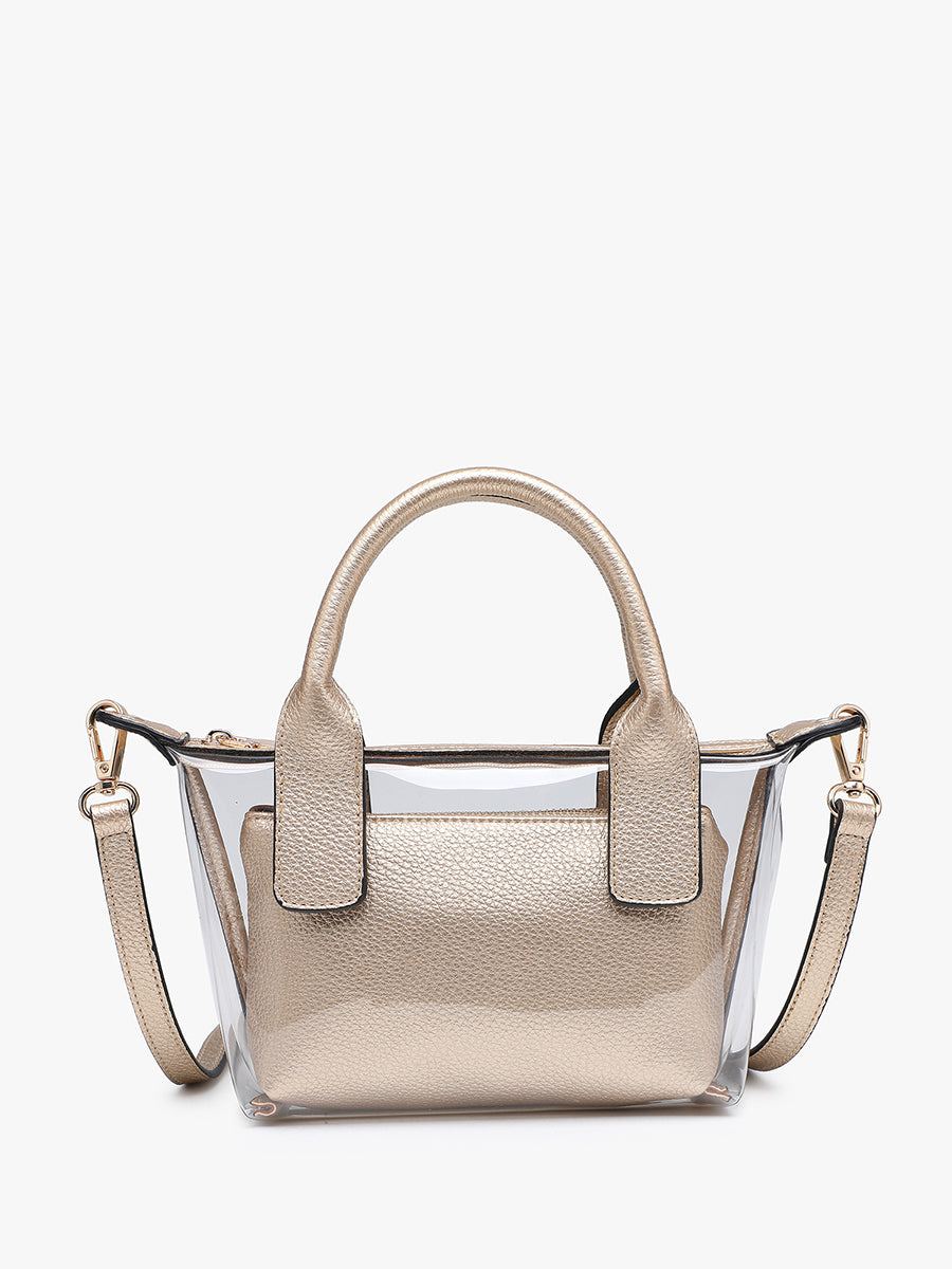 Amora Vegan Clear Crossbody
