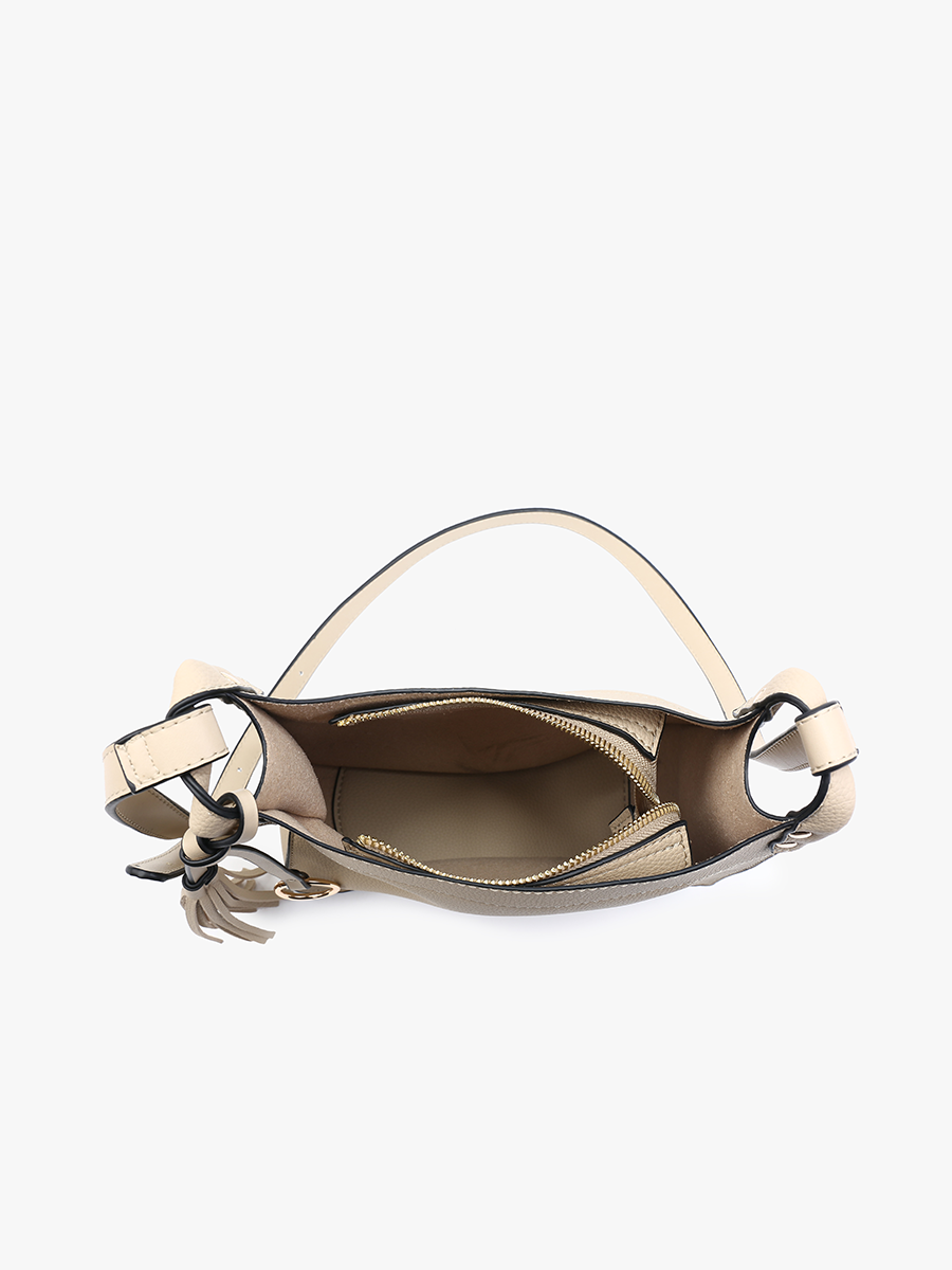 Lucinda Vegan Square Crossbody - Jen & Co. vegan handbag