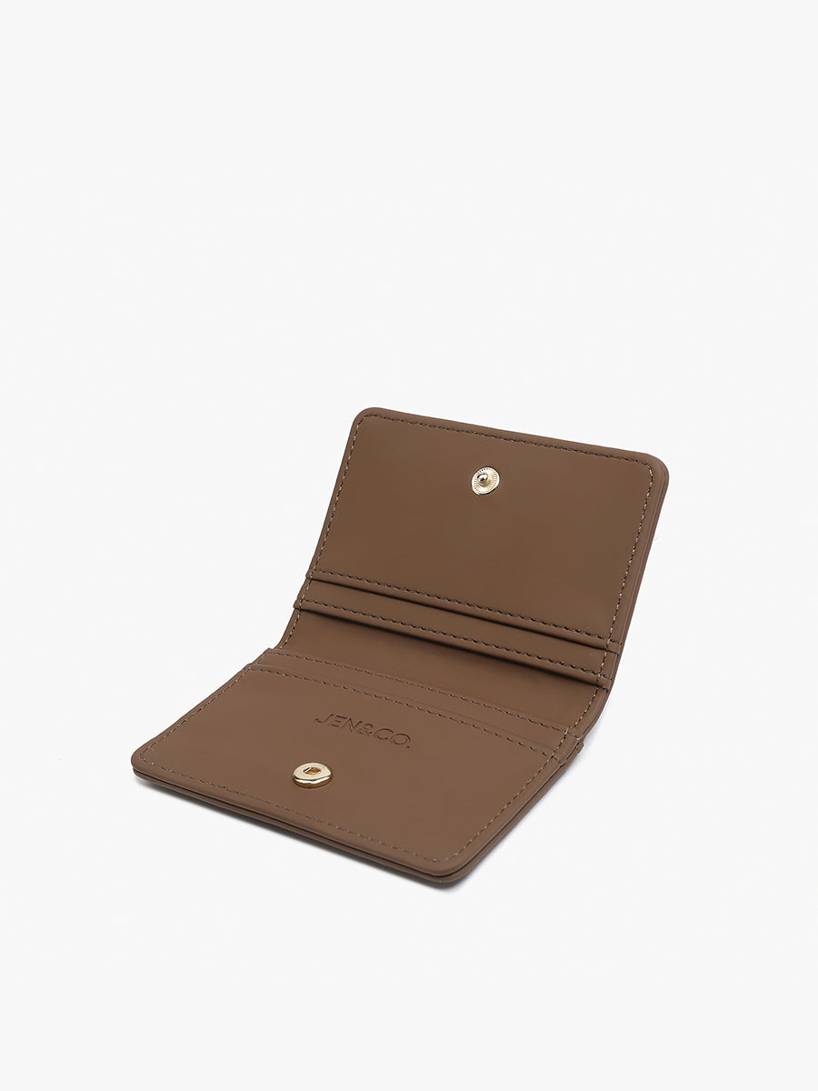 Evie Vegan Bifold Wallet - Jen & Co. vegan handbag
