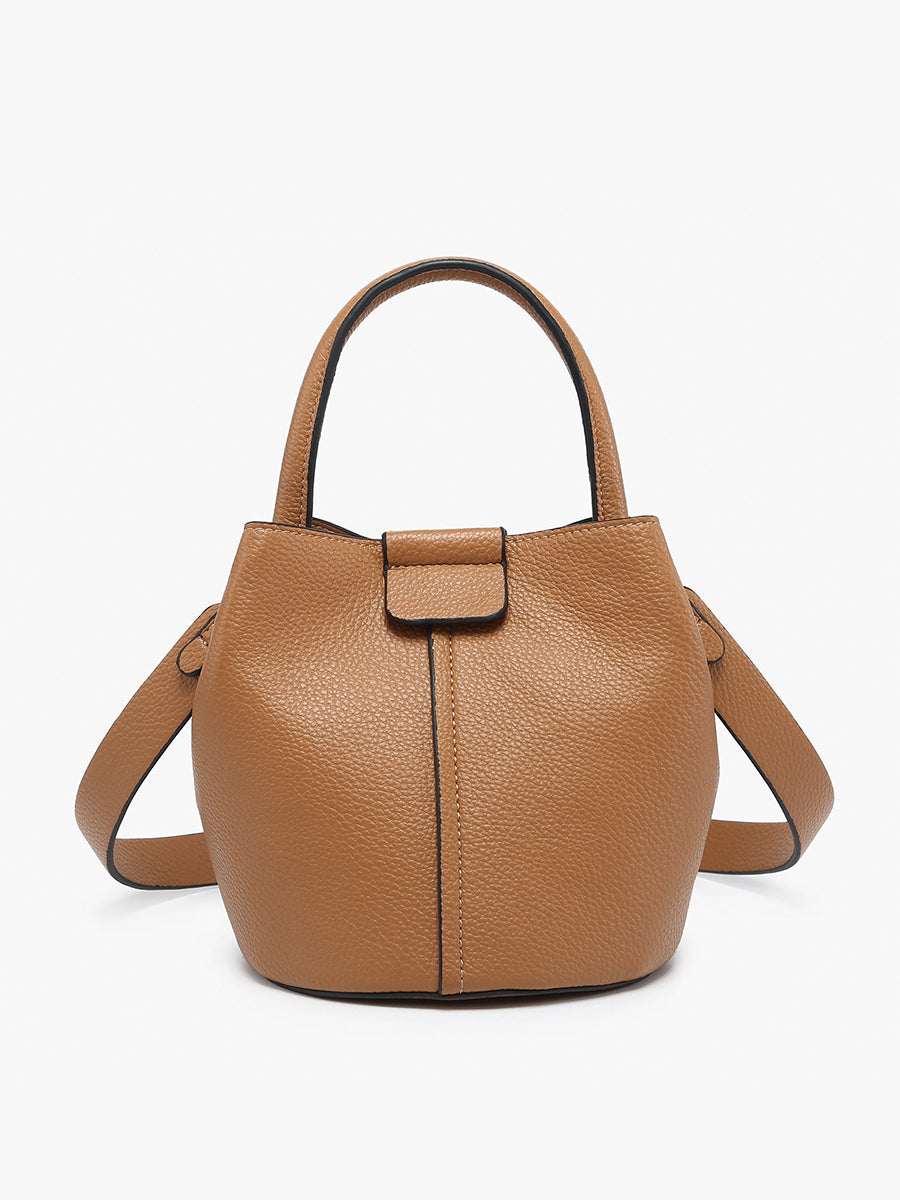 Farrah Vegan Bucket Bag - Jen & Co. vegan handbag