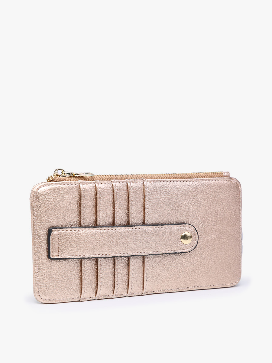 Saige Vegan RFID Wallet - Jen & Co. vegan handbag