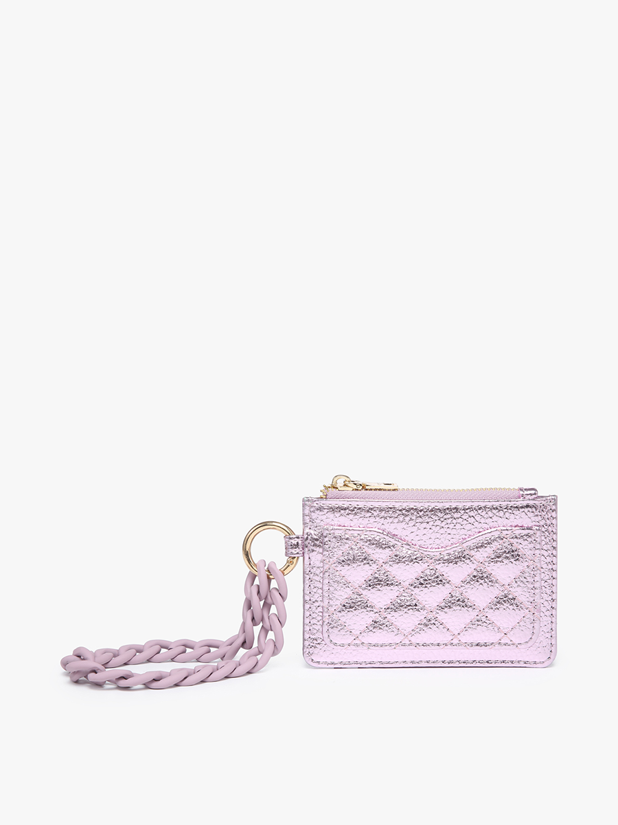 Rhodes Vegan Quilted Bangle Cupid - Jen & Co. vegan handbag