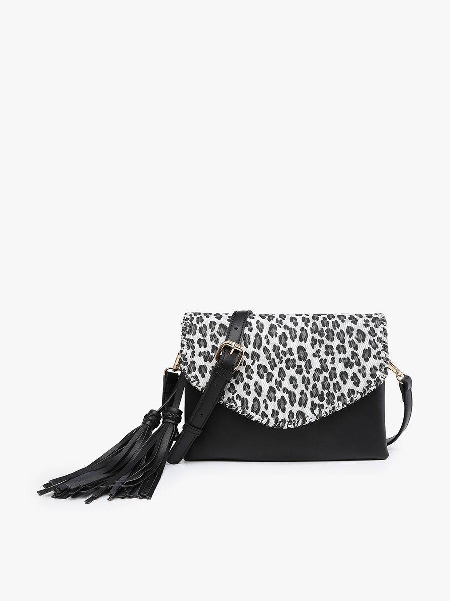 Sloane Faux Canvas Crossbody