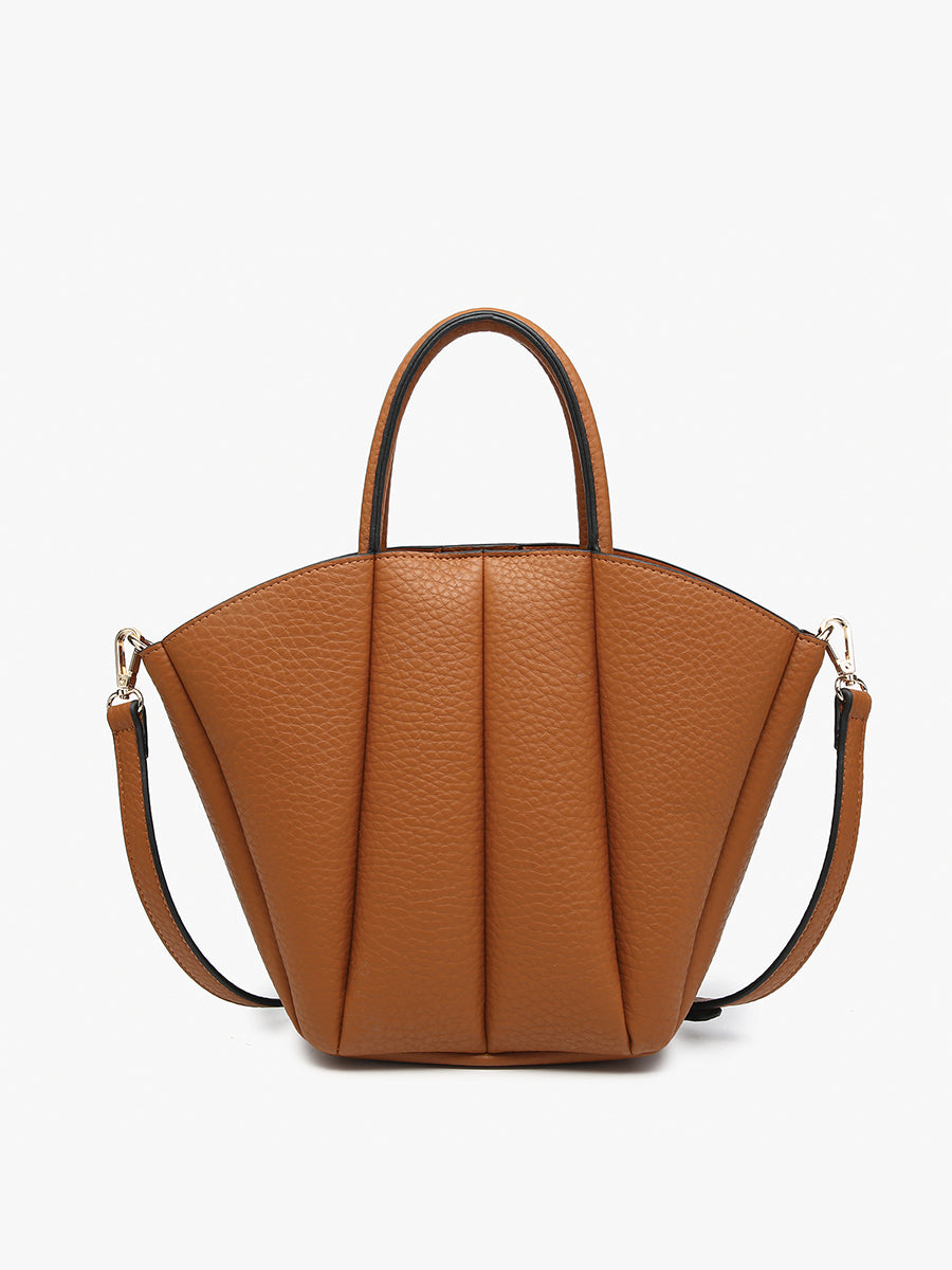 Ashton Vegan Pleated Hobo - Jen & Co. vegan handbag