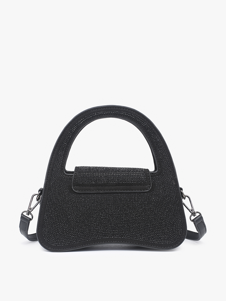 Leah Vegan Rhinestone Bag - Jen & Co. vegan handbag