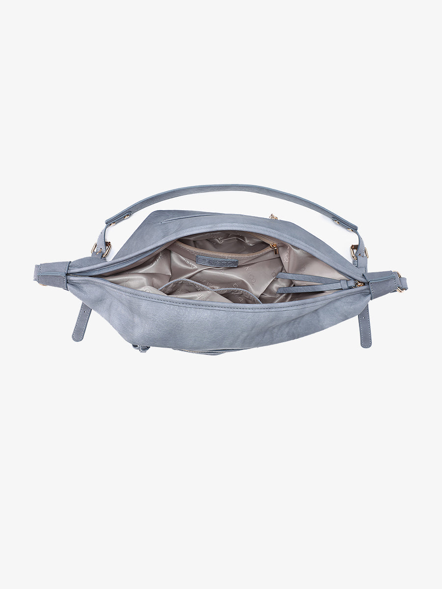 Leigh Vegan Hobo - Jen & Co. vegan handbag