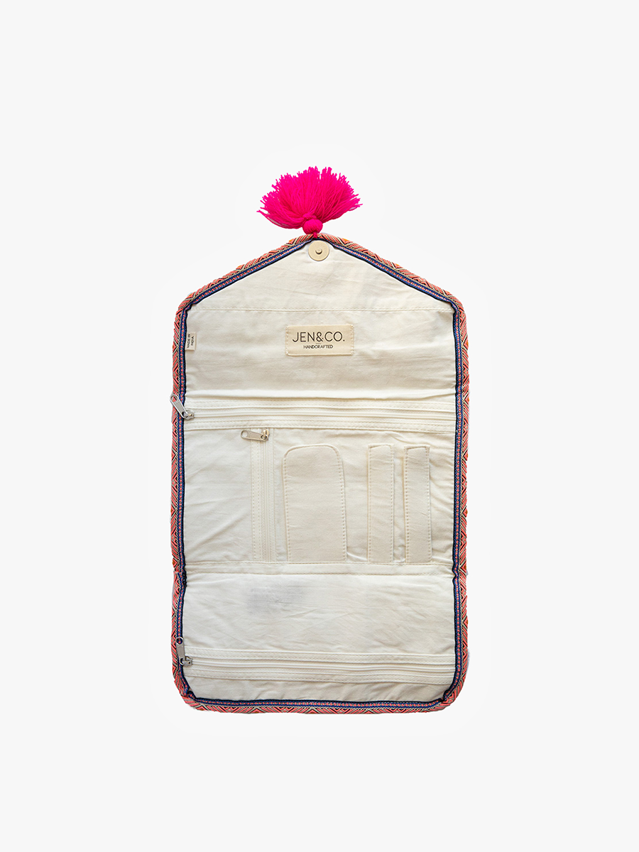 Katleya Patterned Jewelry Case