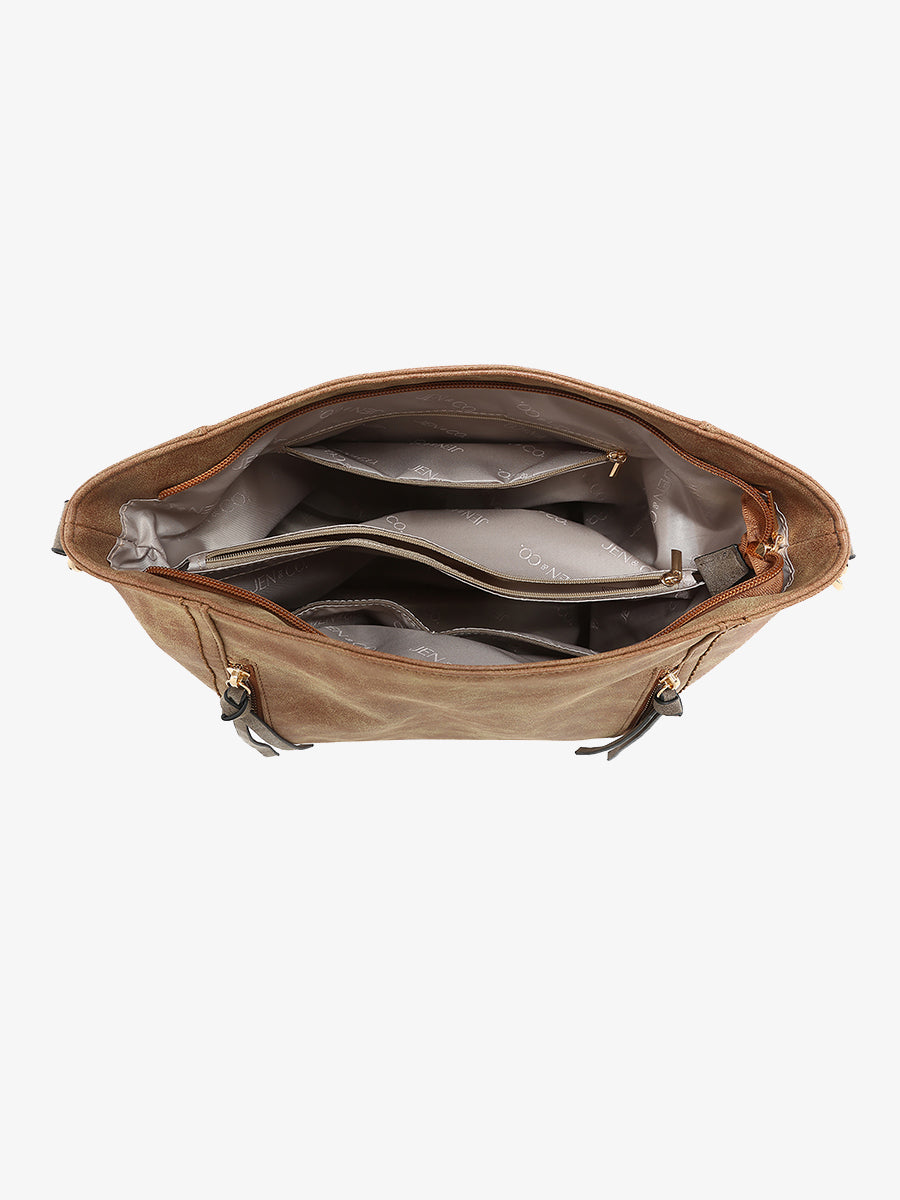Mina Vegan Hobo - Jen & Co. vegan handbag