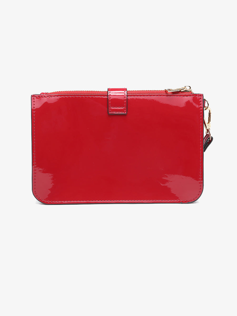Jackie Vegan Clutch/Wallet - Jen & Co. vegan handbag