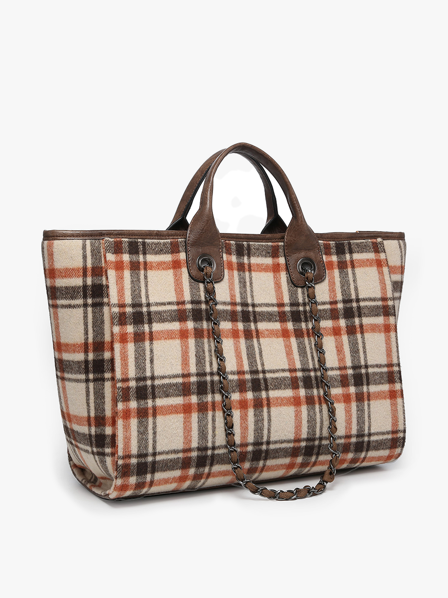 Kristina Vegan Satchel - Jen & Co. vegan handbag