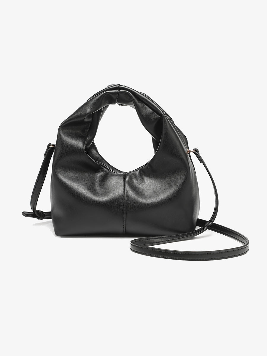 Rilynn Vegan Clutch/Crossbody Black - Jen & Co. vegan handbag