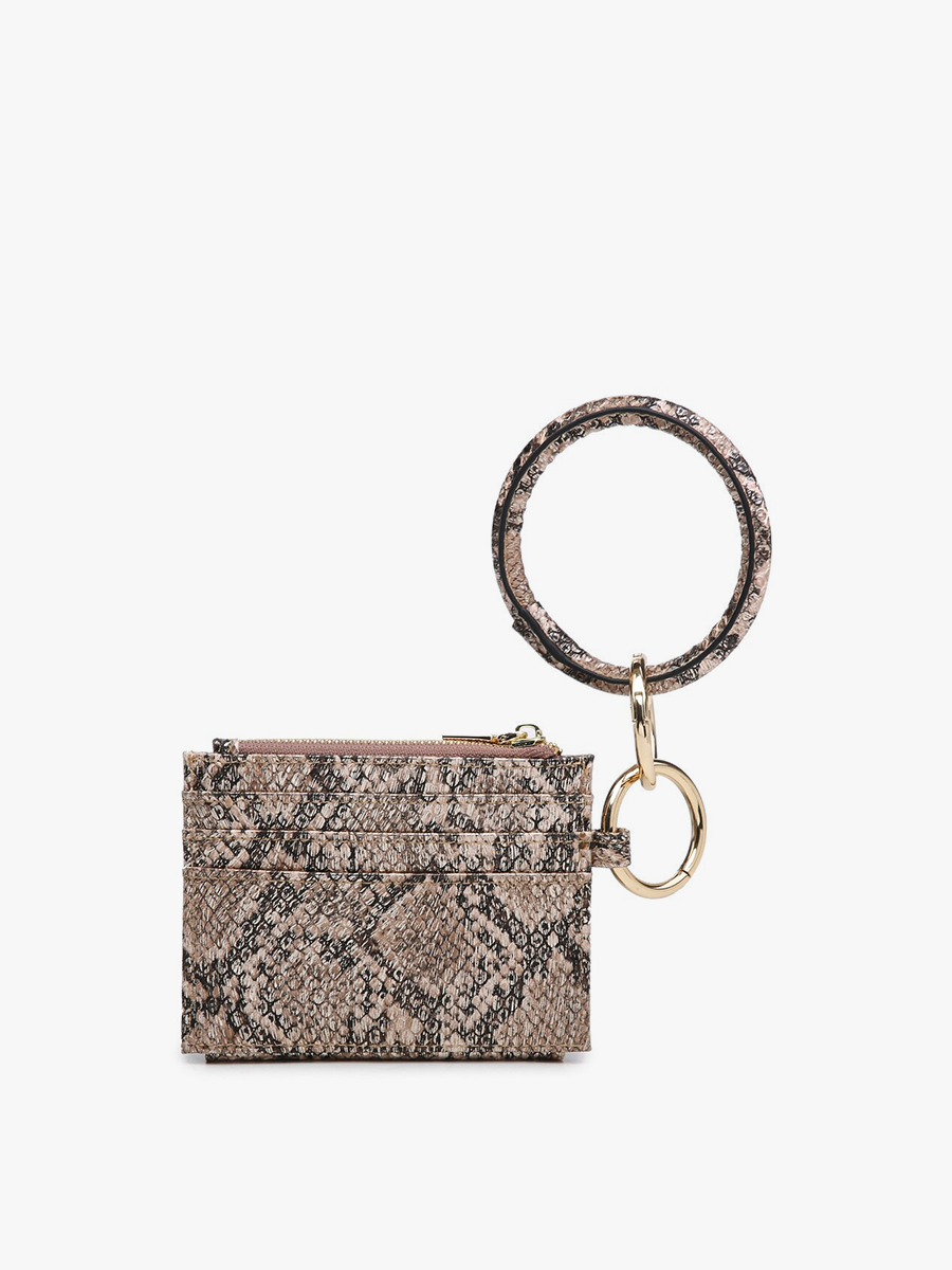 Sammie Vegan Wallet w/ Bangle - Jen & Co. vegan handbag
