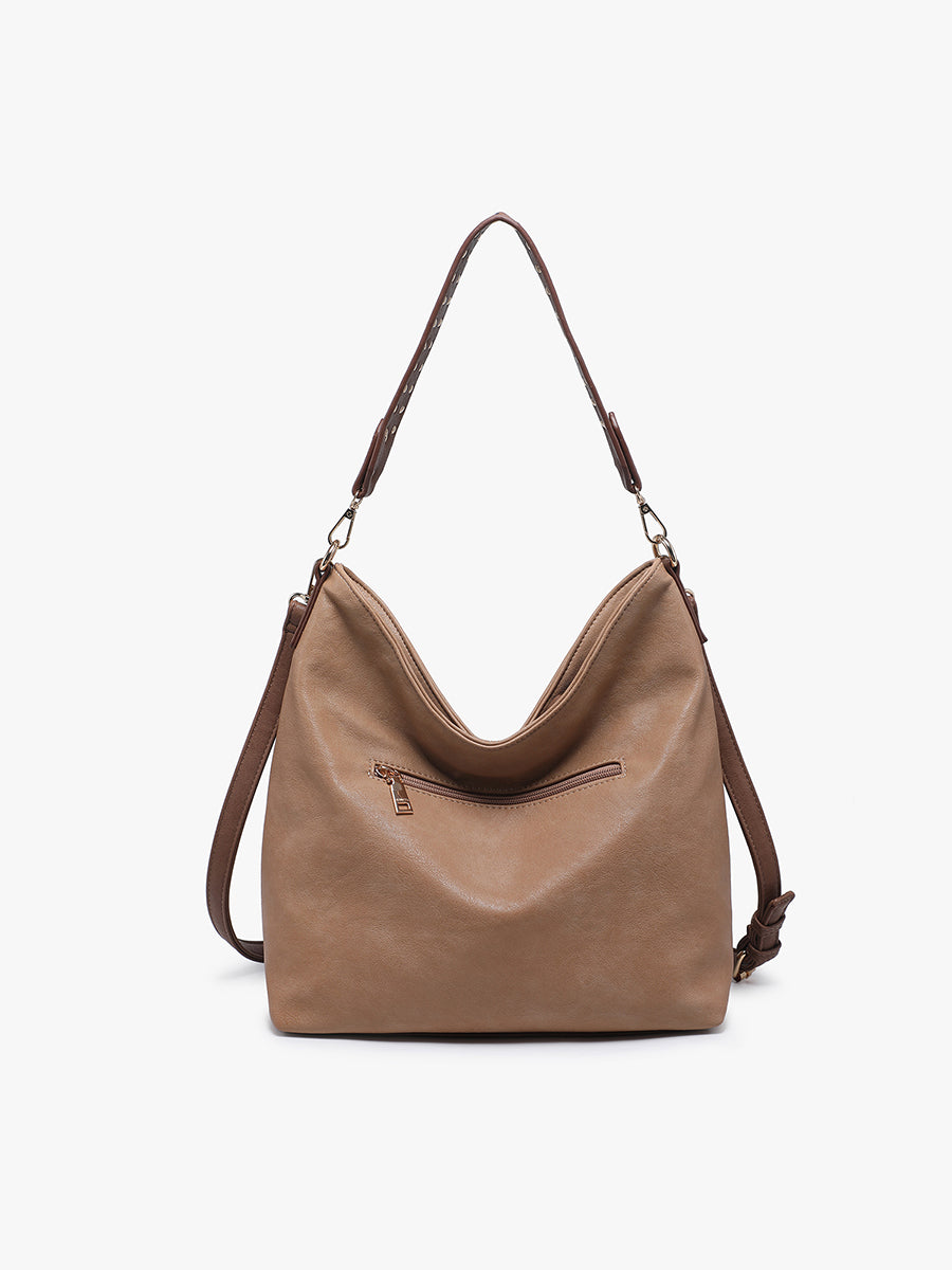 Emery Vegan Slouchy Hobo - Jen & Co. vegan handbag