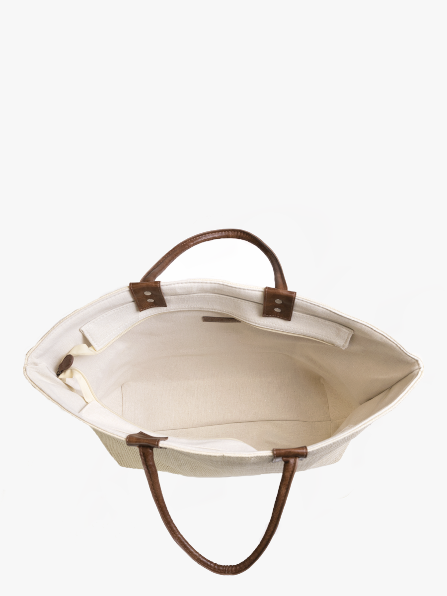 Hazel Lg Vegan Straw Tote