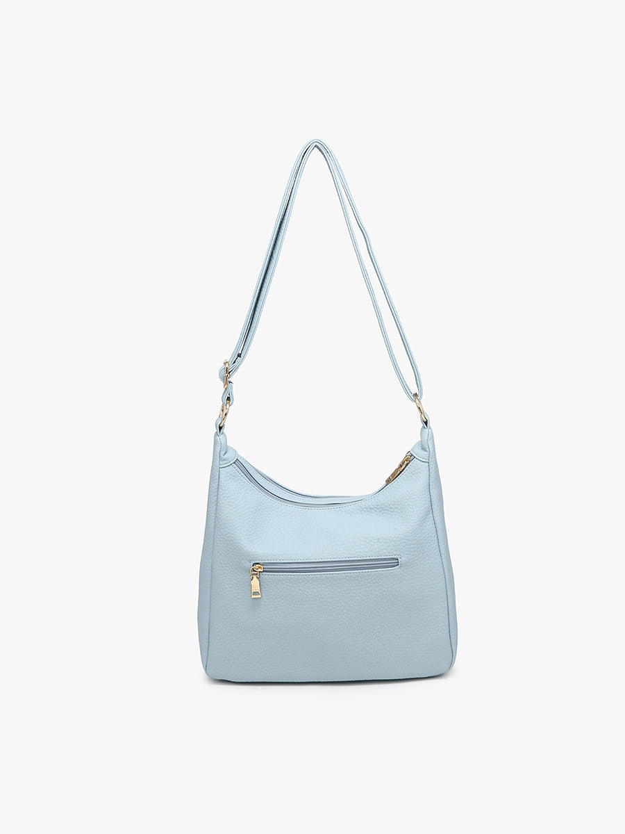 Lillian Vegan Dual Compartment Crossbody - Jen & Co. vegan handbag
