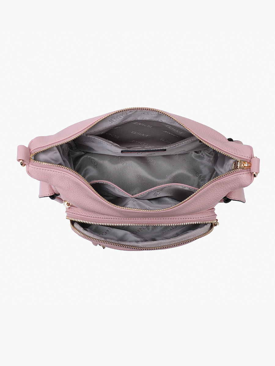 Nicole Vegan Crossbody - Jen & Co. vegan handbag