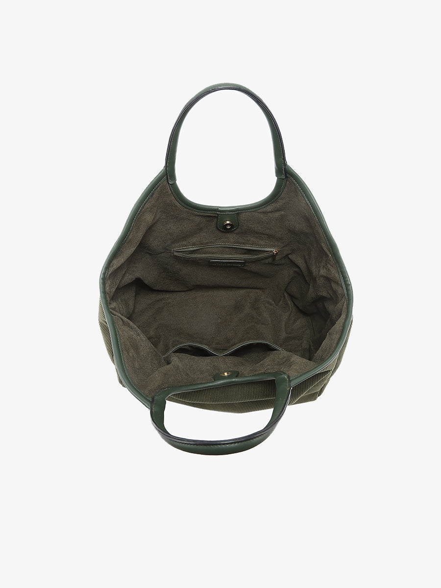 Piper Corduroy Mini Tote - Jen & Co. vegan handbag