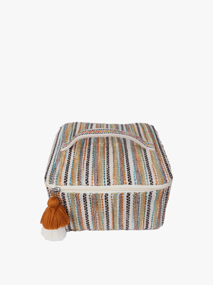 Neve Cotton Multi-Pouch Set Multi - Jen & Co. vegan handbag