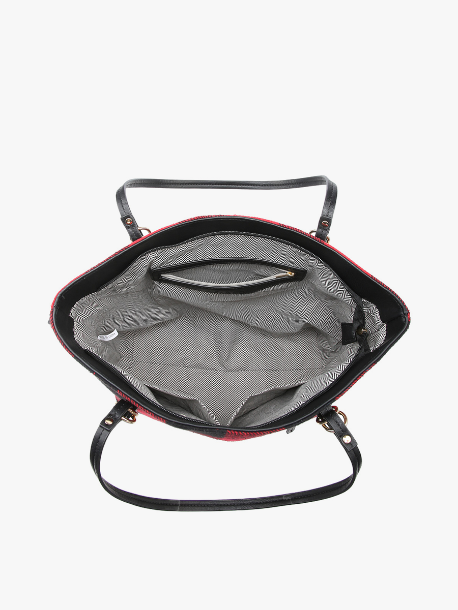 Ingrid Vegan Tote - Jen & Co. vegan handbag