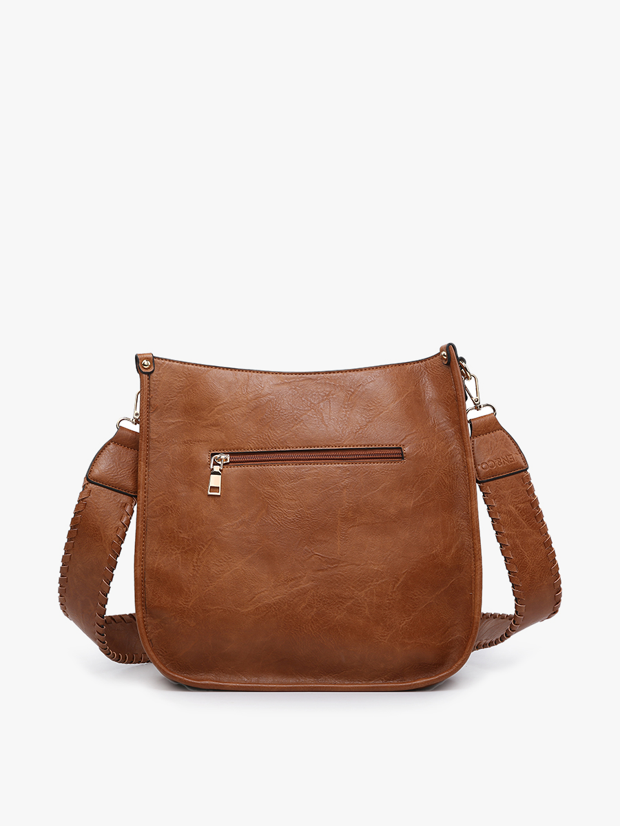 Chloe Vegan Cow Crossbody - Jen & Co. vegan handbag