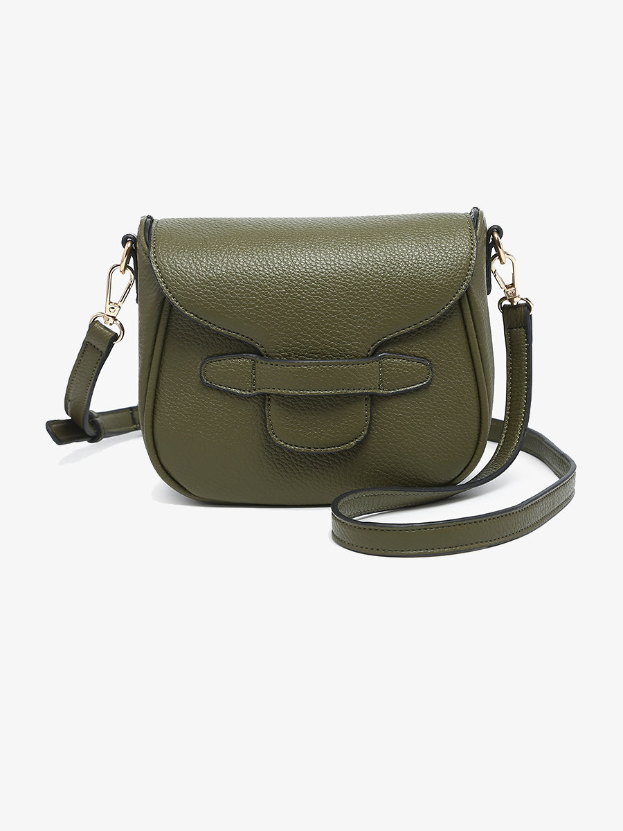 Mable Vegan Crossbody Olive - Jen & Co. vegan handbag