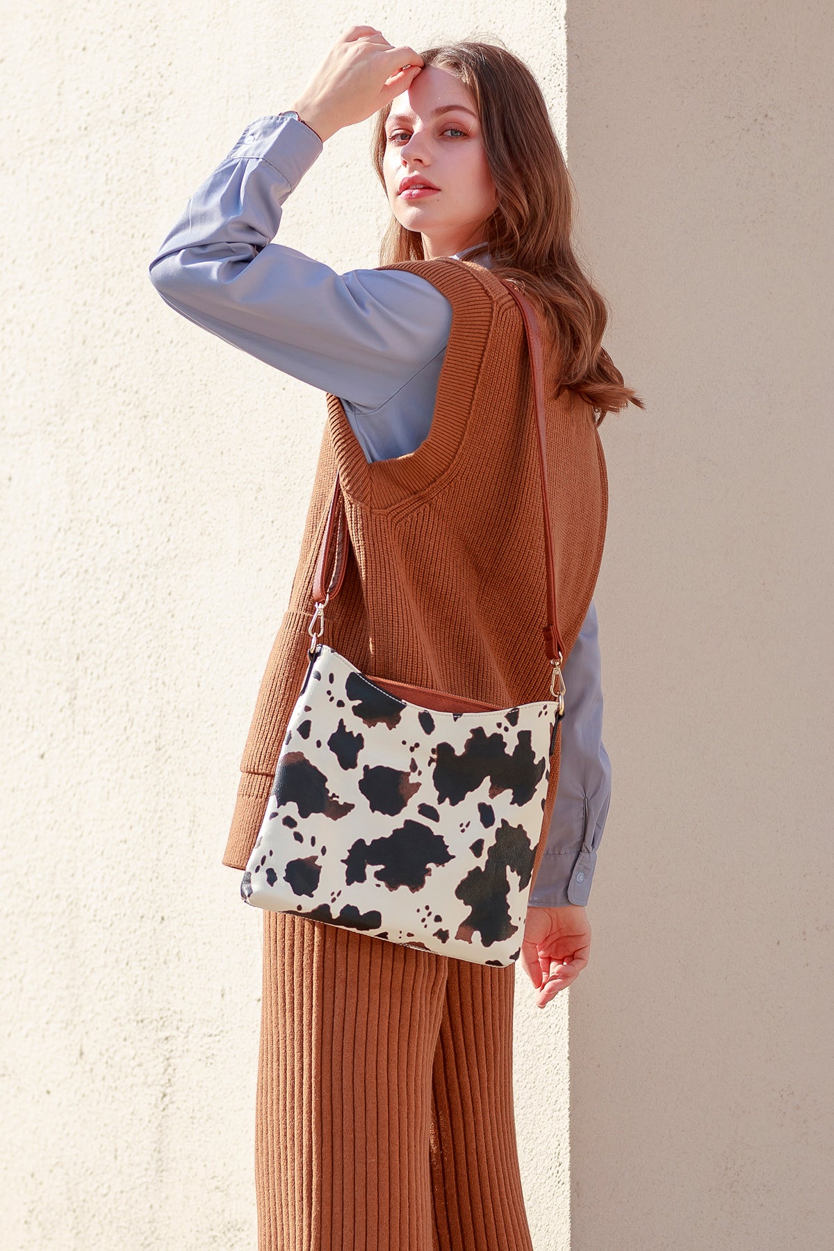 Emma Vegan Crossbody - Jen & Co. vegan handbag