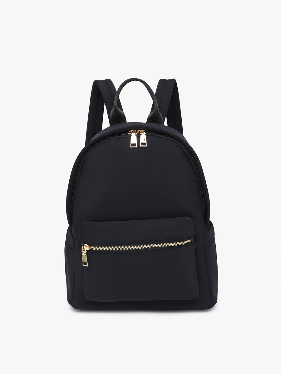 Tess Nylon Backpack Black - Jen & Co. vegan handbag