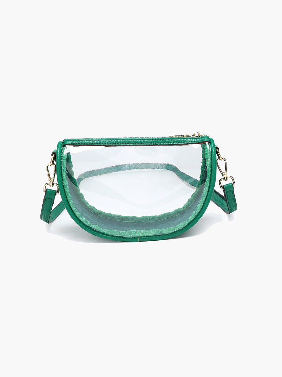 Peyton Clear Crossbody - Jen & Co. vegan handbag