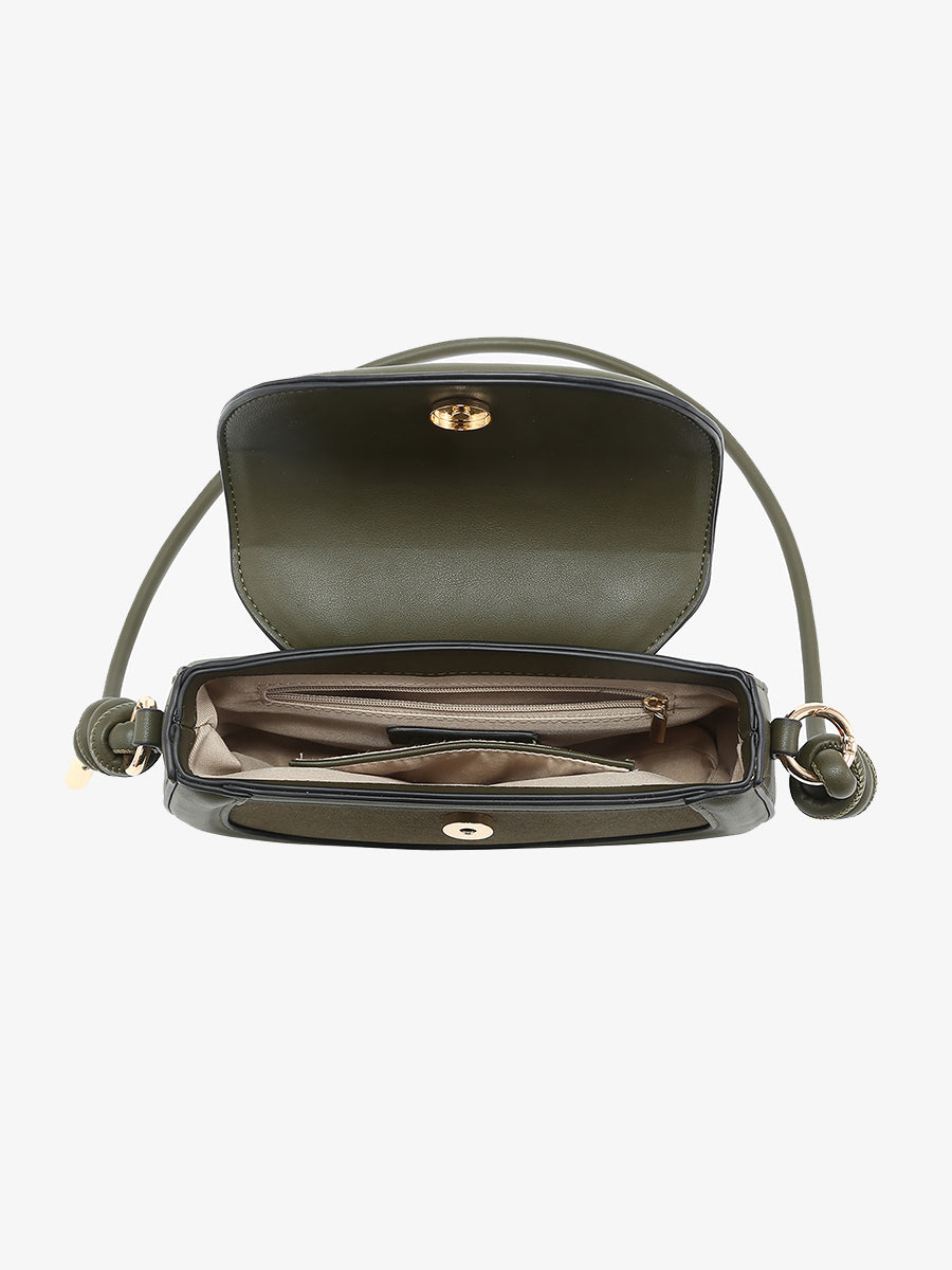 Marina Suede Crossbody - Jen & Co. vegan handbag
