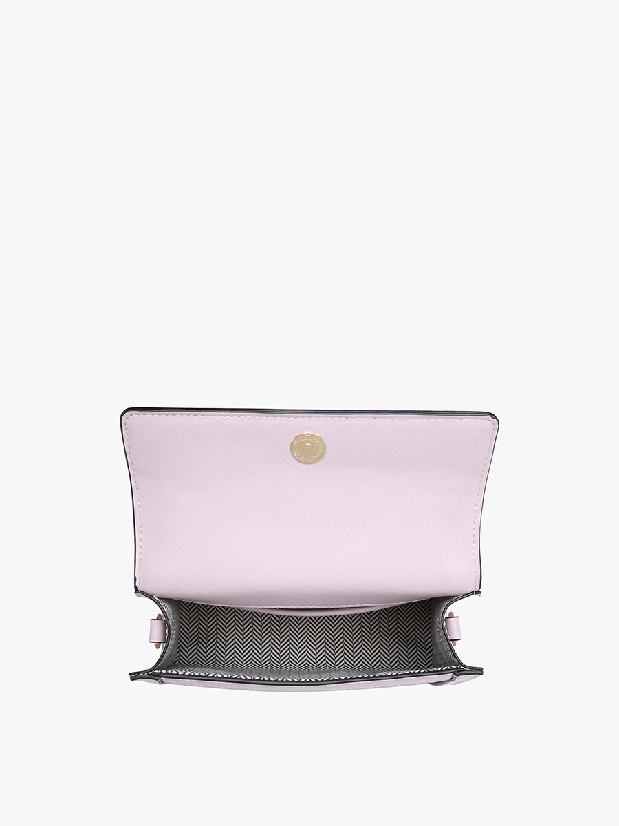 Etta Vegan Snake Crossbody - Jen & Co. vegan handbag