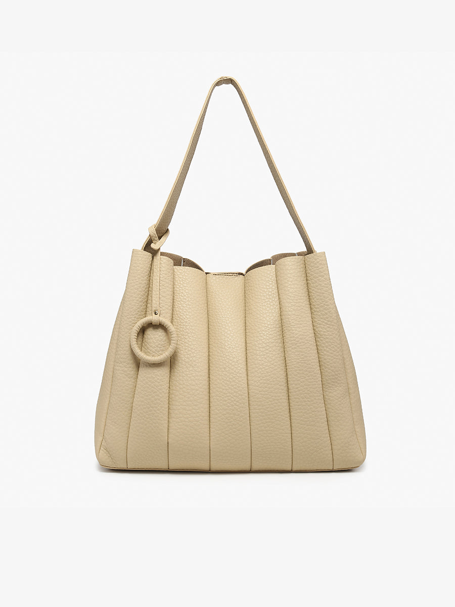 Josie Vegan Pleated Tote