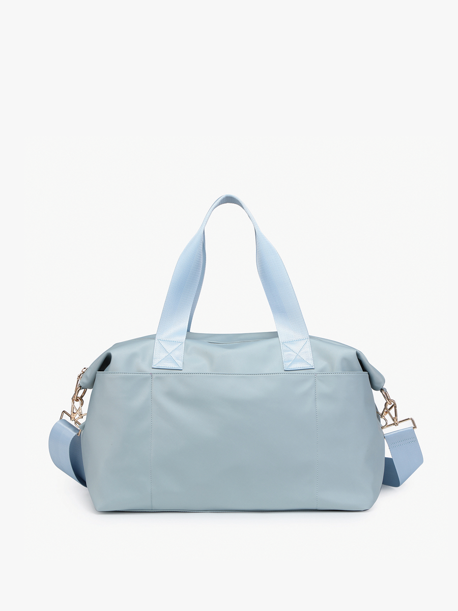 Navy Vegan Nylon Weekender