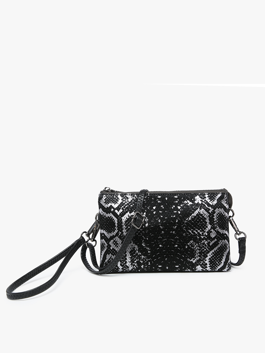 Riley Vegan Snake Crossbody