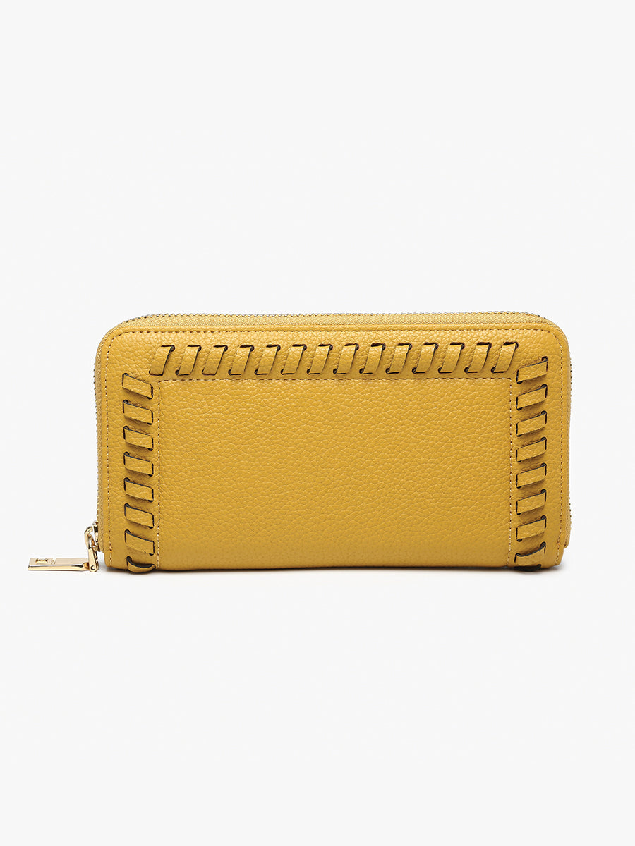 Nora Vegan Whipstitch Wallet