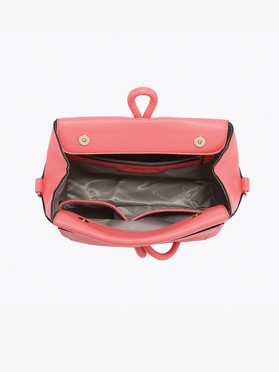 Lucille Vegan Crossbody - Jen & Co. vegan handbag