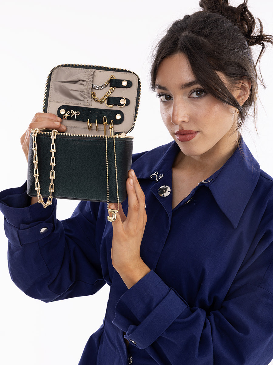 Angela Vegan Travel Cosmetic Bag